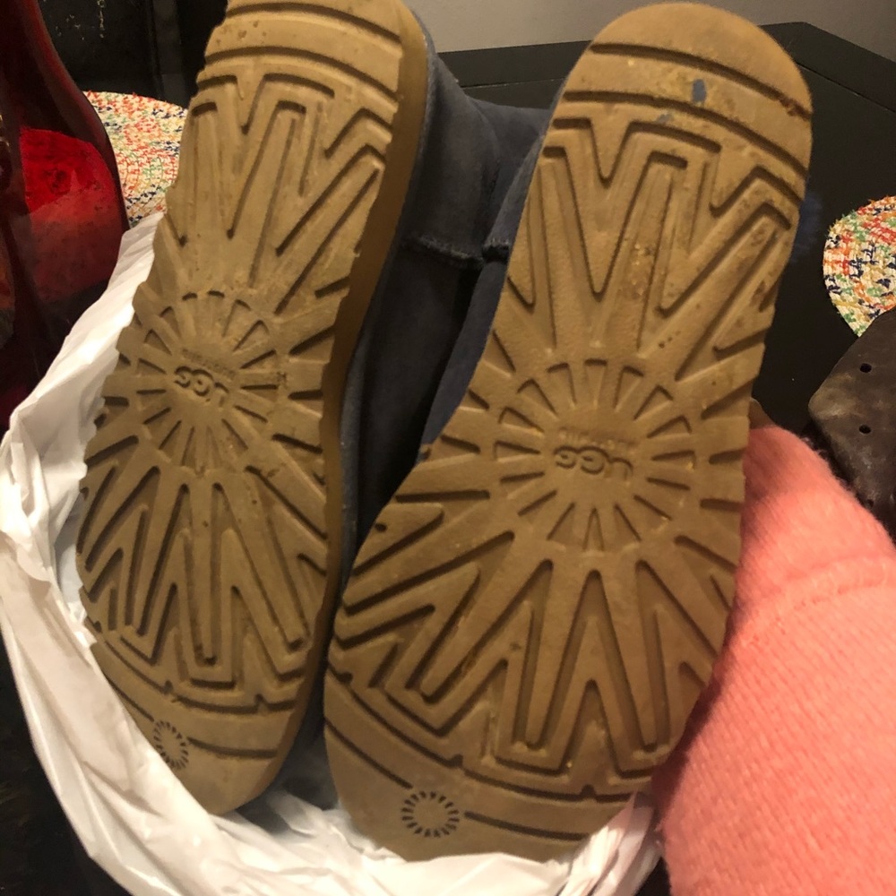 Blue bailey button ugg boots - Picture 5 of 8